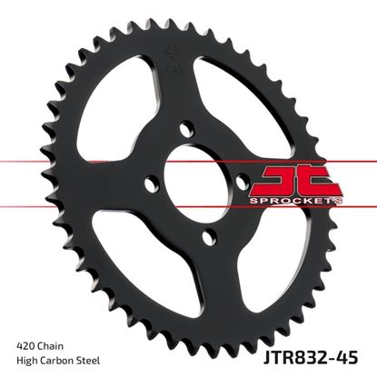 Picture of JT Rear Sprocket Yamaha DT50M 78-80 (832-45) (Single)