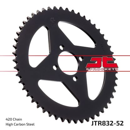 Picture of JT Rear Sprocket Yamaha DT50R 97-98 (832-52) (Single)