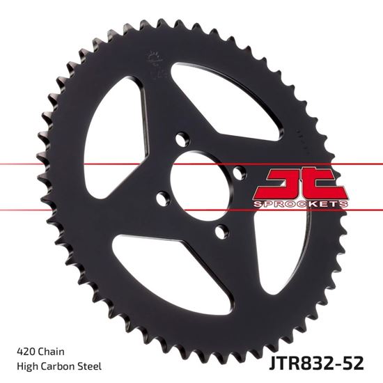 Picture of JT Rear Sprocket Yamaha DT50R 97-98 (832-52) (Single)