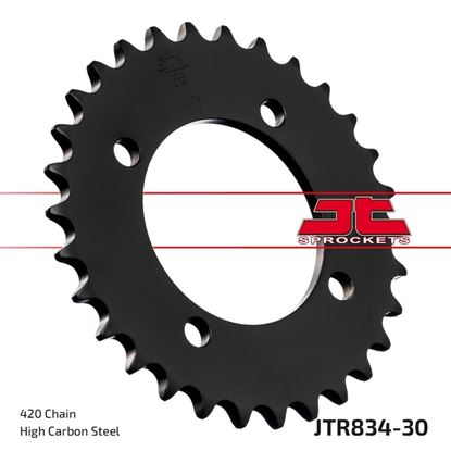 Picture of JT Rear Sprocket Yamaha LB80 Chappy (834-30) (Single)