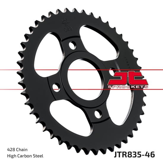 Picture of JT Rear Sprocket Yamaha RD125LC 82-85, TZR80RR 96 (835-46) (Single)