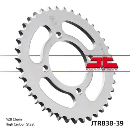 Picture of JT Rear Sprocket Yamaha RD125 75-76 (838-39) (Single)