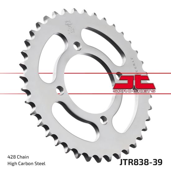 Picture of JT Rear Sprocket Yamaha RD125 75-76 (838-39) (Single)