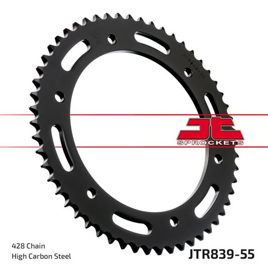 Picture of JT Rear Sprocket Yamaha DT125R 88-89 (839-55) (Single)