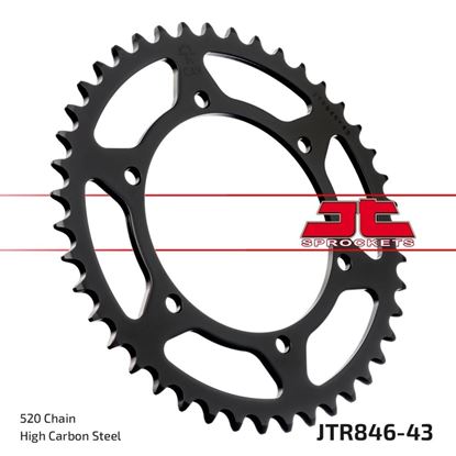 Picture of JT Rear Sprocket Yamaha TZR250 (3MA)(Japanese Import) (846-43) (Single)