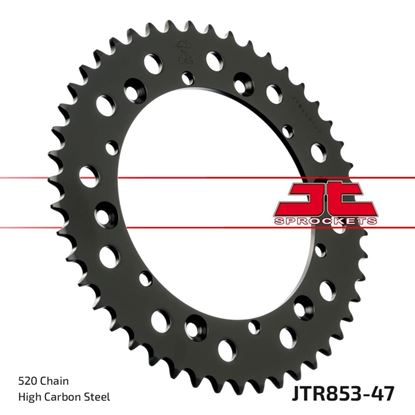 Picture of JT Rear Sprocket Yamaha TT600E 96-00 (853-47) (Single)