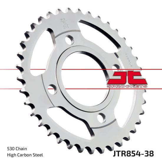 Picture of JT Rear Sprocket Yamaha RD250DX/E 78-80, RD400DX 78-80, XS400 (Alloy Wheel) 78 (854-38) (Single)