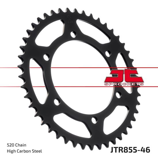 Picture of JT Rear Sprocket Yamaha XJ600S Diversion 99-00, XJ600N 98-00, XTZ750 90-98 (855-46) (Single)