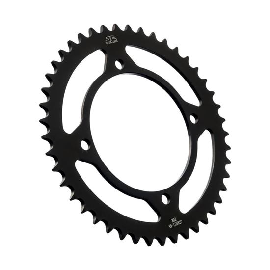 Picture of JT Rear Sprocket Yamaha XV250 89-08, XT600E 89-03, XT600Z 89-94, XTZ660 91-95 (Black Zinc) (857-45) (Single)