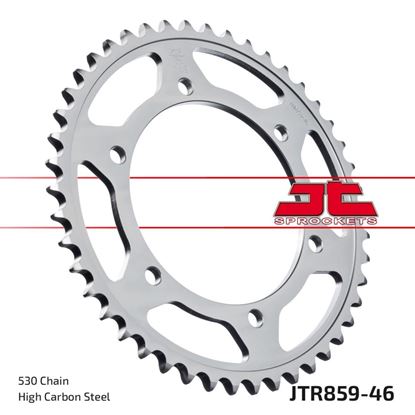 Picture of JT Rear Sprocket Yamaha FZR750(OW01) 90-92, FZR1000 Genesis (530 Conversion) (859-46) (Single)