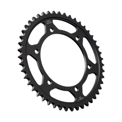 Picture of JT Rear Sprocket Yamaha YZF600R 96-03, FZR1000R 89-95 (530 Conversion) (Black Zinc) (859-47) (Single)
