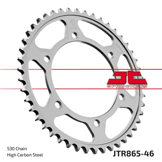 Picture of JT Rear Sprocket Yamaha FZR600 89-91 (865-46) (Single)