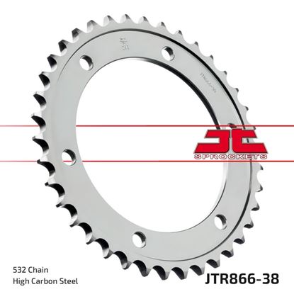 Picture of JT Rear Sprocket Yamaha XJR1200 95-98 (866-38) (Single)