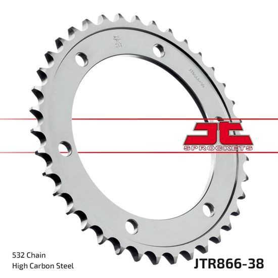 Picture of JT Rear Sprocket Yamaha XJR1200 95-98 (866-38) (Single)