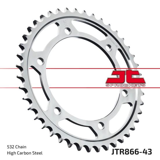 Picture of JT Rear Sprocket Yamaha FZR750R 89, YZF750R 93-97 (866-43) (Single)