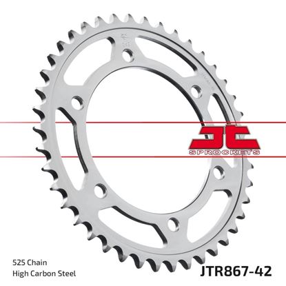 Picture of JT Rear Sprocket Yamaha TDM850 96-98 (867-42) (Single)