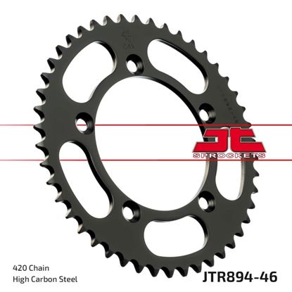 Picture of JT Rear Sprocket KTM 60 SX 98-01, 65 SX 98-02 (894-46) (Single)