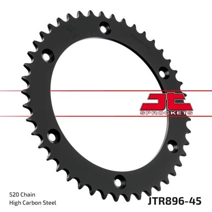 Picture of JT Rear Sprocket KTM 600 LC4 Enduro 88-89 (896-45) (Single)