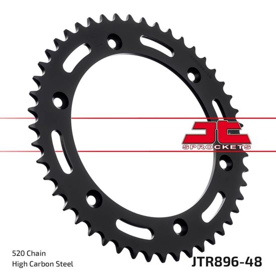 Picture of JT Rear Sprocket KTM 125 Enduro 89 (896-48) (Single)
