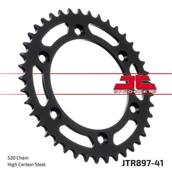 Picture of JT Rear Sprocket KTM 790 Duke 18-23,790 Duke L 18-23, 890 Duke 21-22, 890 Duke R 20-23 (897-41) (Single)