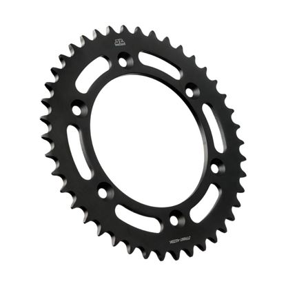 Picture of JT Rear Sprocket KTM 125 EXC Enduro 01-11, 640 LC4 Super Moto 99-06, 690 SMC R 12-22 (Black Zinc) (897-42) (Single)