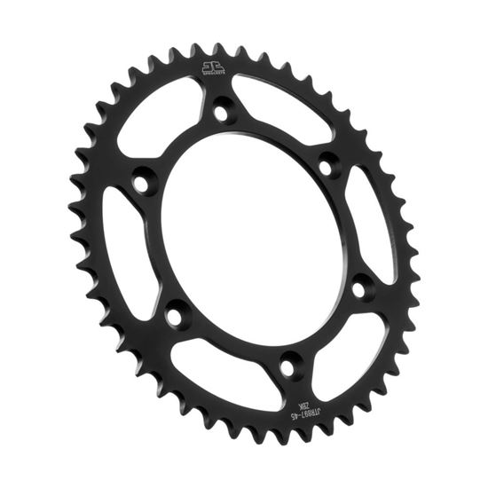 Picture of JT Rear Sprocket KTM 450 SMR 21-22, 690 Enduro R 08-18, 790 Adventure 19-20 (Black Zinc) (897-45) (Single)