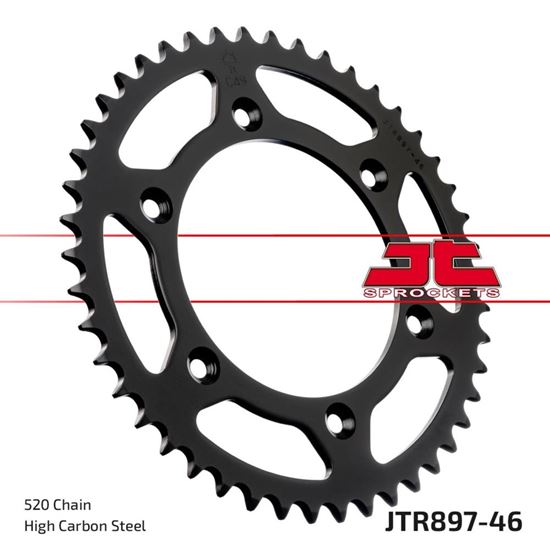 Picture of JT Rear Sprocket Husqvarna 701 Enduro 17-22, KTM 690 Enduro R 19-22 (897-46) (Single)