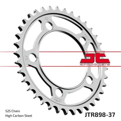 Picture of JT Rear Sprocket KTM 1190 RC8 08-09, 1190 RC8 R 10 (898-37) (Single)
