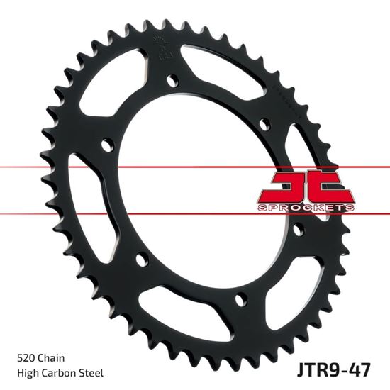 Picture of JT Rear Sprocket BMW 650 Xchallenge 07-08, 650 Xcountry 07-08 (9-47) (Single)