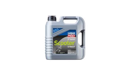 Picture of Liqui Moly 2T Basic Scooter Mineral Oil (API TC, JASO FB)  (4 Litres)