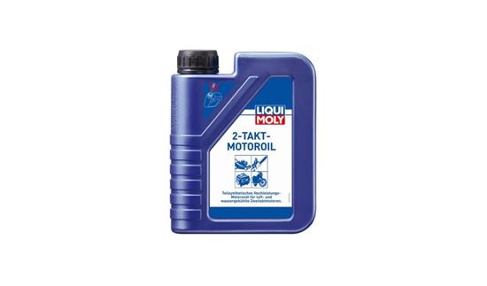 Picture of Liqui Moly 2T Semi Synthetic Motor Oil (API TC, JASO FC)  (1 Litre)
