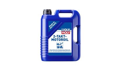 Picture of Liqui Moly 2T Semi Synthetic Motor Oil (API TC, JASO FC)  (5 Litres)