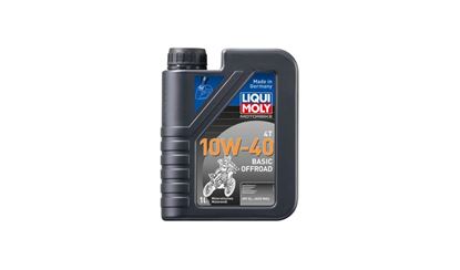 Picture of Liqui Moly 4T Motorbike 10w40 Basic Off Road Mineral Oil (API SN Plus, JASO MA2)  (1 Litre)