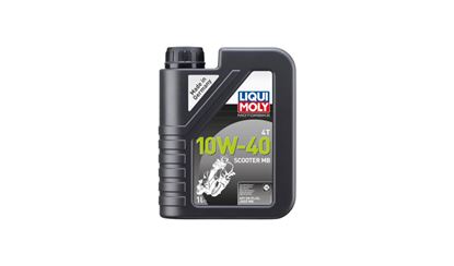 Picture of Liqui Moly 4T Scooter 10w40 MB Mineral Oil (API SN Plus, JASO MB)  (1 Litre)
