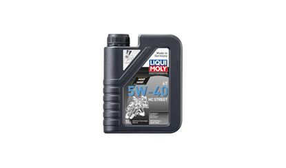 Picture of Liqui Moly 4T Motorbike 5w40 HC Street Synthetic Technology Oil (API SN Plus, JASO MA2)  (1 Litre)