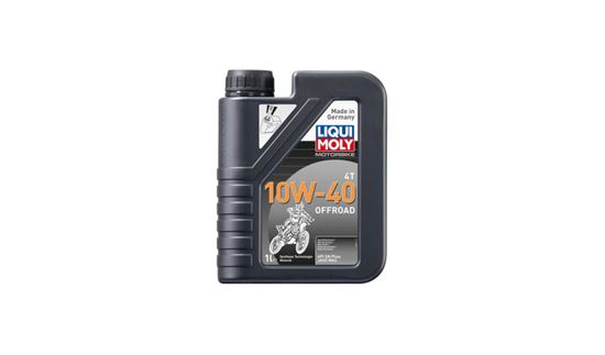 Picture of Liqui Moly 4T Motorbike 10w40 Off Road Synthetic Technology Oil (API SN Plus, JASO MA2)  (1 Litre)