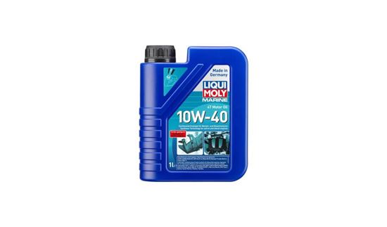 Picture of Liqui Moly 4T Marine 10w40 Synthetic Technology Oil (API SL)  (1 Litre)