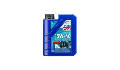 Picture of Liqui Moly 4T Marine 15w40 Synthetic Technology Oil (API SL)  (1 Litre)