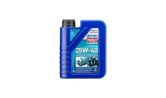 Picture of Liqui Moly 4T Marine 25w40 Synthetic Technology Oil (API SL)  (1 Litre)
