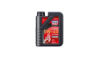Picture of Liqui Moly 4T Motorbike Race 5w40 Off Road Fully Synthetic Oil (API SN Plus, JASO MA2)  (1 Litre)