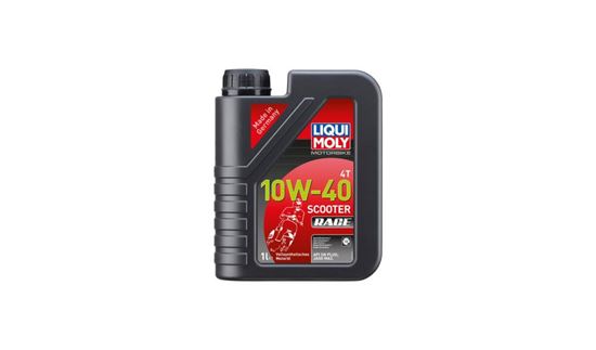 Picture of Liqui Moly 4T Scooter Race 10w40 Fully Synthetic Oil (API SN Plus, JASO MA2)  (1 Litre)