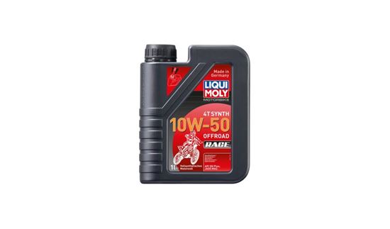 Picture of Liqui Moly 4T Motorbike Race 10w50 Off Road Fully Synthetic Oil (API SN Plus, JASO MA2)  (1 Litre)