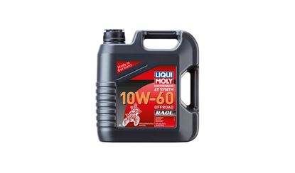 Picture of Liqui Moly 4T Motorbike Race 10w60 Off Road Fully Synthetic Oil (API SN Plus, JASO MA2)  (4 Litres)