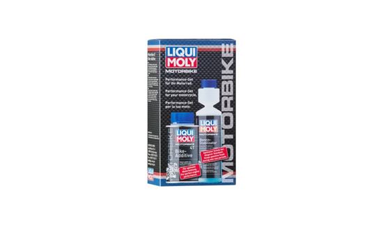 Picture of Liqui Moly Motorbike Performace Duo Pack Includes 4T Engine Performance Booster & Fuel Stabilizer  (1Stk)