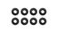 Picture of TourMax Cylinder Head Mounting Rubbers Honda VF1000 84-86, VF750 Super Magna 88, VF750F Interceptor 83-84, VF750S Sabre 82-83, GL1200 Goldwing 84-87 OE Ref: 90542-MB0-000 (Per 8)