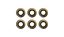 Picture of TourMax Cylinder Head Mounting Rubbers Yamaha YZF-R6 06-12, YZF-R1 05-11 OE Ref: 5VY-1111G-00 (Per 6)