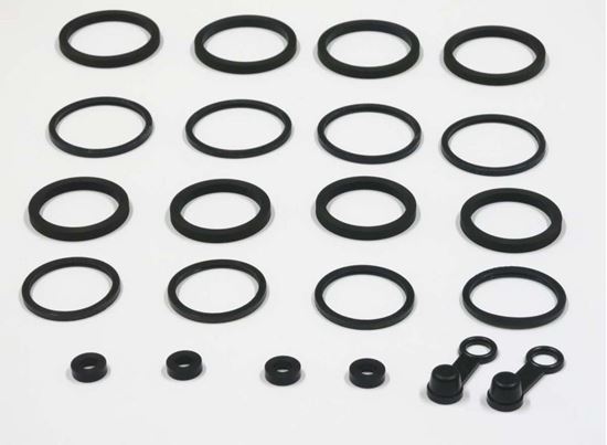 Picture of TourMax Brake Caliper Seal Rebuild Kit Front Honda VFR400R (NC30) 89-92 (Kit)