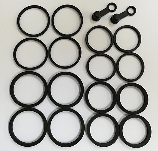Picture of TourMax Brake Caliper Seal Rebuild Kit Front Yamaha FZR400RR (3TJ) 90, 94 (Kit)