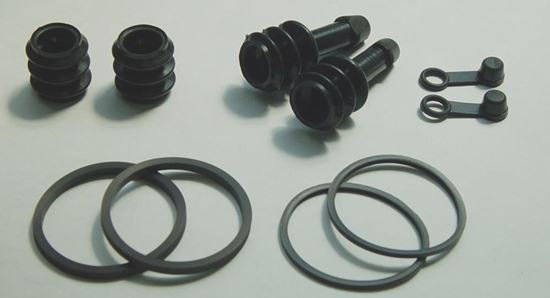 Picture of TourMax Brake Caliper Seal Rebuild Kit Front Kawasaki ZX550A1-3 84-86, GPZ600R 85-87, VN700 85, VN750A 86-98, GPZ750A1-3 83-84, GPZ900R 84-89, ZL1000 Eliminator 87, ZX1000A1-2 85-86, ZG1200A1, B1-11 86-97, ZN1300A1-6 83-88 (Kit)