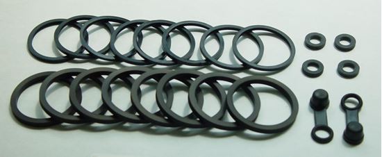 Picture of TourMax Brake Caliper Seal Rebuild Kit Front Kawasaki ZX600D1-4 90-93, ZX600E1-11 93-03, ZX600F1-3 95-96, ZRX750 93-95, ZX900A7-8 90-91, ZX900B1-2 94-95, ZR1100A1-3 92-94, ZX1100C1-4 90-93, ZZR1100 93-00 (Kit)